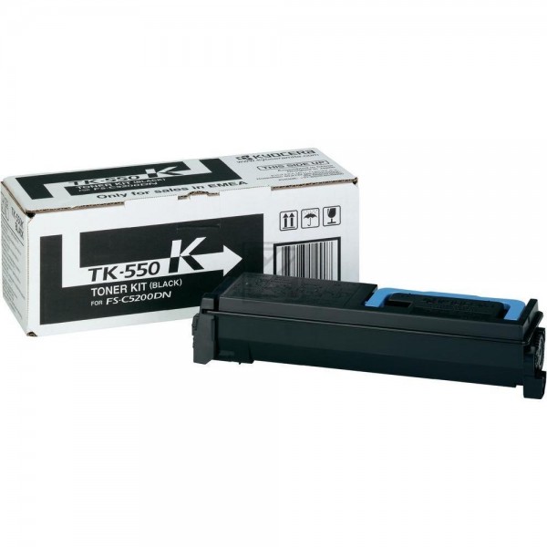 Original Kyocera TK550K / 1T02HM0EU0 Toner Schwarz