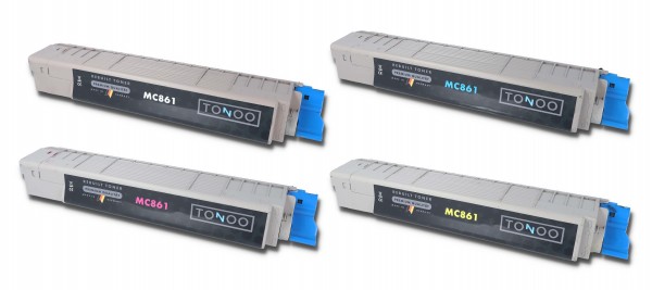 Tonoo® Toner ersetzt OKI MC861 | Spar Set XL