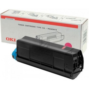 Original OKI 42127406 Toner Magenta