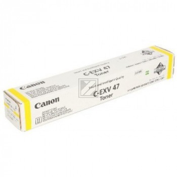 Original Canon CEXV47 | 8519B002 Toner Gelb