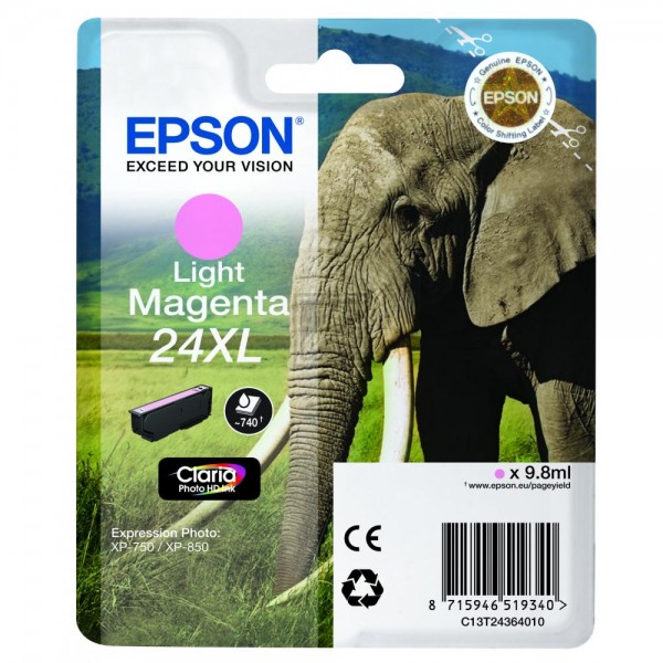 EPSON 24XL / T2436XL light magenta Tintenpatrone