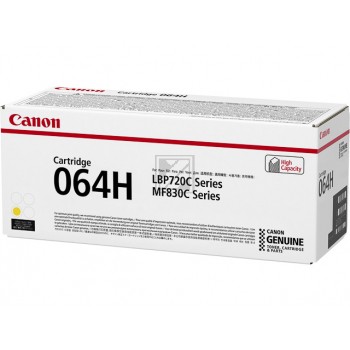 Original Canon 064H | 4932C001 Toner Gelb