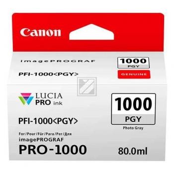 Canon PFI-1000 PGY Foto grau Tintenpatrone
