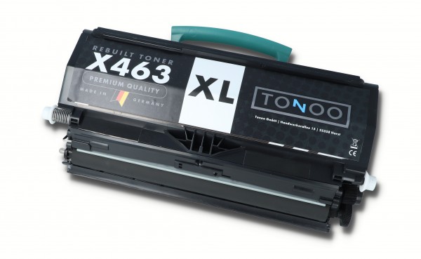 Tonoo® Toner ersetzt Lexmark X463H11G Schwarz XL