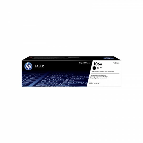 Original HP W1106A / 106A Toner Schwarz