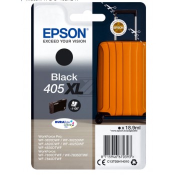 Original Epson 405XL | C13T05H14010 Tinte Schwarz XL