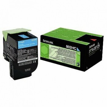 Original Lexmark | 80C2HCE Toner Cyan xl