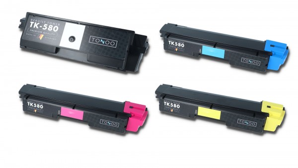 Tonoo® Toner ersetzt Kyocera TK580 Spar Set