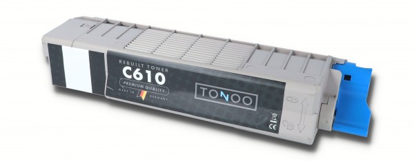 Tonoo® Toner ersetzt OKI C610 | C610N | C610DTN | C610DN | 44315308 Schwarz