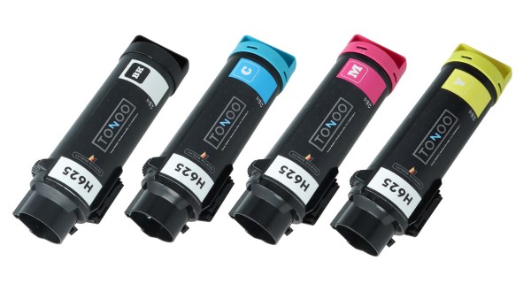 Tonoo® Toner ersetzt Dell H625cdw | H825cdw | S2825cdn | Spar Set