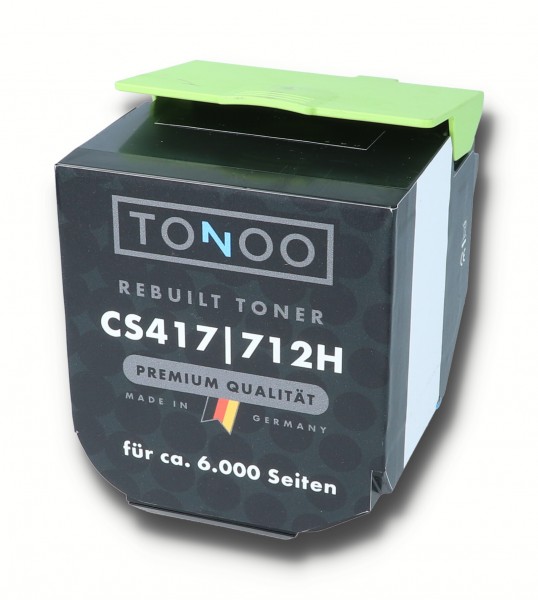 Tonoo® Toner ersetzt Lexmark 71B2HK0 Schwarz XL