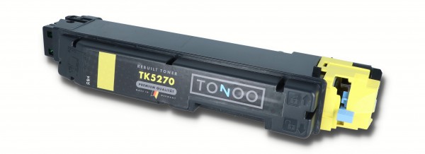 Tonoo® Toner ersetzt Kyocera TK5270Y Gelb