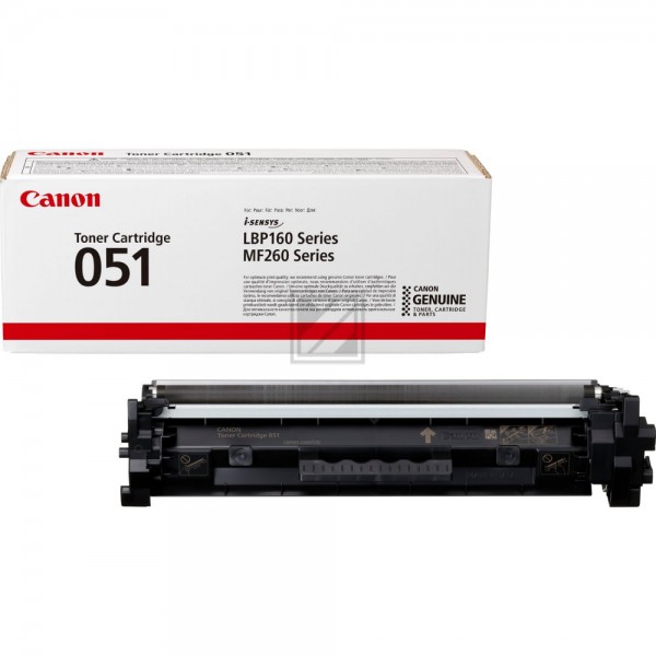 Canon Toner-Cartridge 051 schwarz Toner