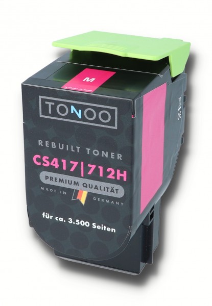 Tonoo® Toner ersetzt Lexmark 71B2HM0 Magenta XL