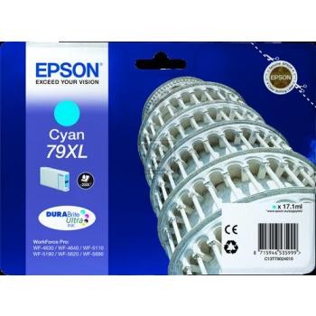 EPSON 79XL / T7902XL cyan Tintenpatrone