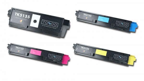 Tonoo® Toner ersetzt Kyocera TK5135 Spar Set