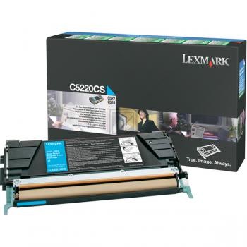 Original Lexmark C5220CS Toner Cyan