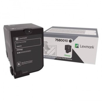 Original Lexmark 75B0010 Toner Schwarz