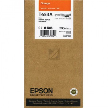 EPSON T653A orange Tintenpatrone