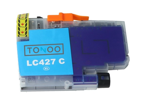 Tonoo® Tinte ersetzt Brother LC427XLC Cyan XL