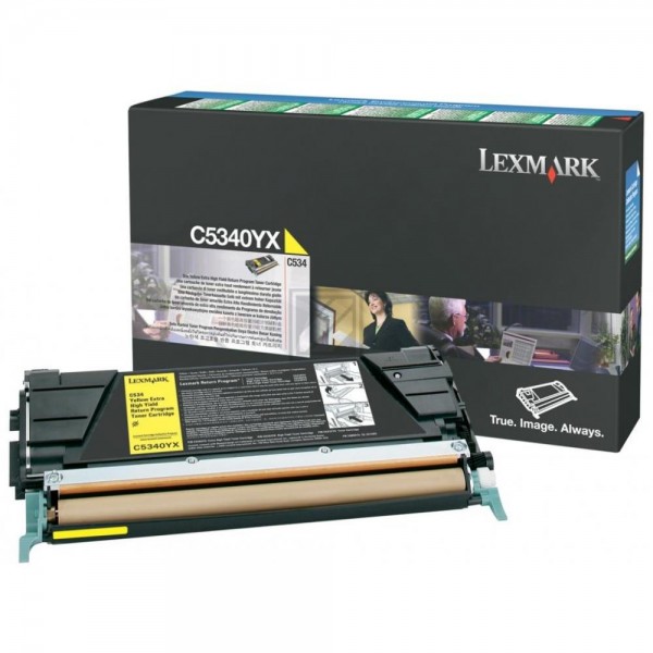 Original Lexmark C5340YX Toner Gelb