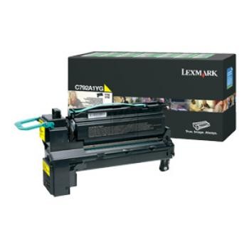 Original Lexmark C792A1YG Toner Gelb