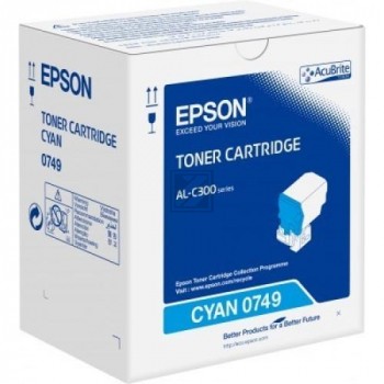 Original Epson C13S050749 Toner Cyan