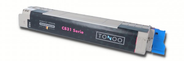 Tonoo® Toner ersetzt OKI C831 | C841 | 44844506 Magenta