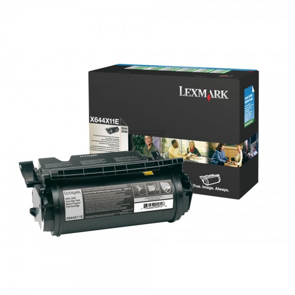 Original Lexmark X644X11E Toner Schwarz