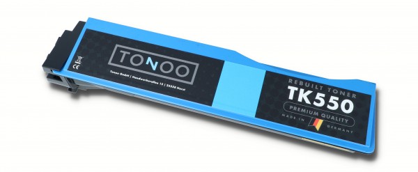 Tonoo® Toner ersetzt Kyocera TK550C Cyan