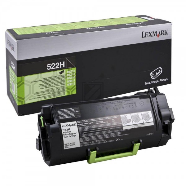 Original Lexmark 52D2H00 / 522H Toner Schwarz XL