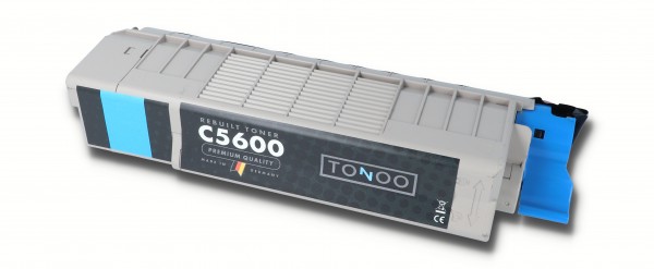 Tonoo® Toner ersetzt OKI C5600 | C5700 | 43381907 Cyan