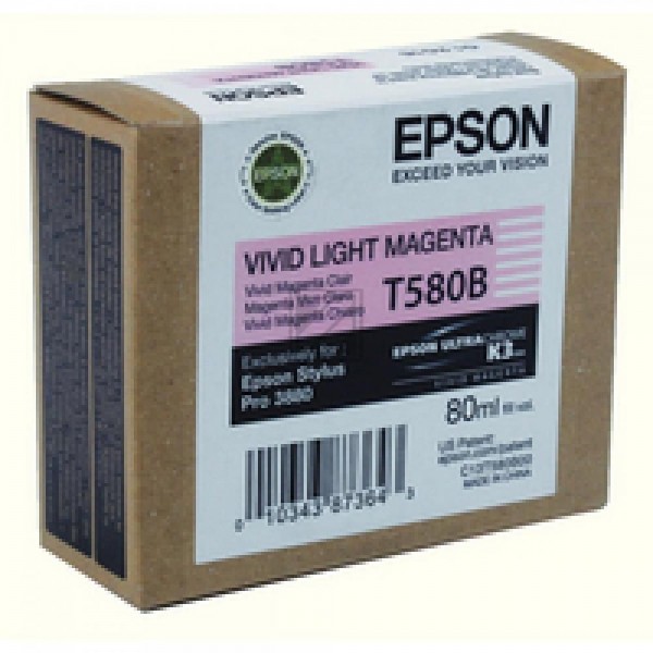 EPSON T580B vivid light magenta Tintenpatrone