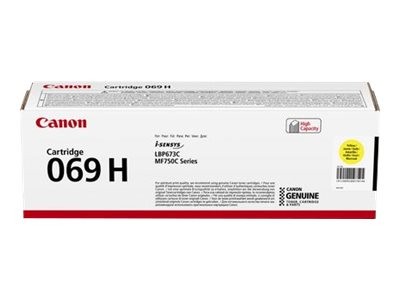 Original Canon 069H | 5095C002 Toner Gelb XL