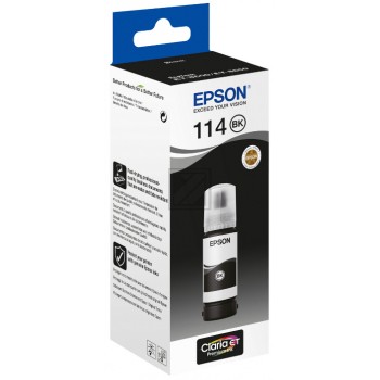 EPSON 114/T07A1 pigmentschwarz Tintenflasche