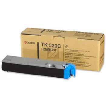 Original Kyocera TK520C / 1T02HJCEU0 Toner Cyan