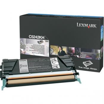 Original Lexmark C5242KH Toner Schwarz