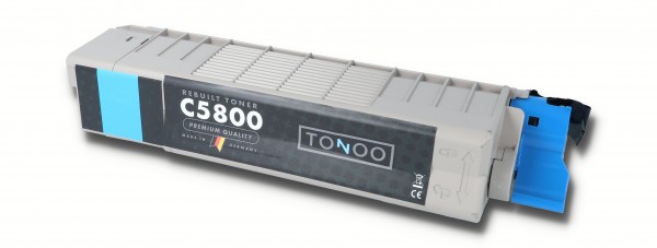 Tonoo® Toner ersetzt OKI C5800 | C5900 | 43324423 Toner Cyan