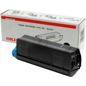 Original OKI 42127408 Toner Schwarz