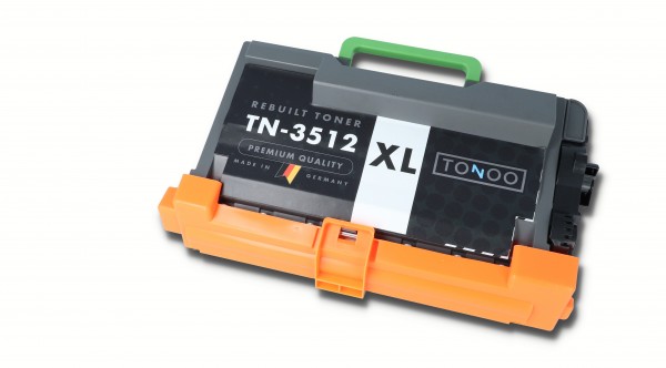 Tonoo® Toner ersetzt Brother TN3512 Schwarz XL