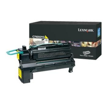 Original Lexmark C792X2YG Toner Gelb