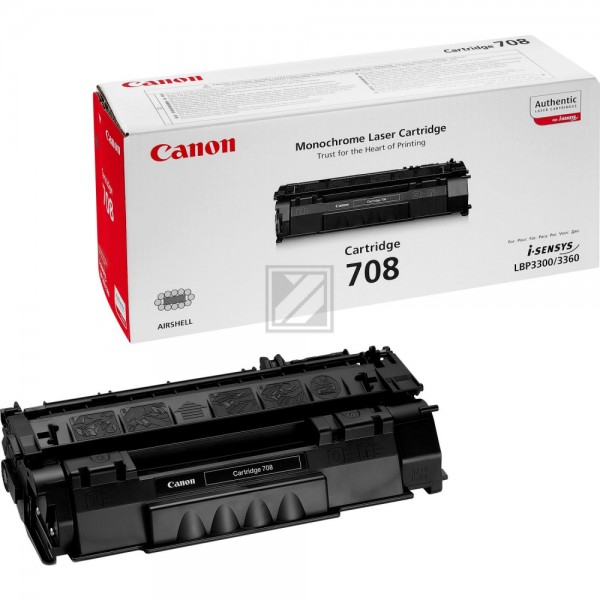 Canon 708 BK schwarz Toner