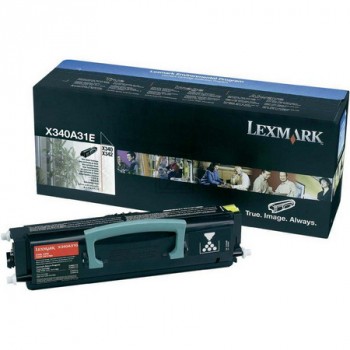 Original Lexmark X340A31E Toner Schwarz