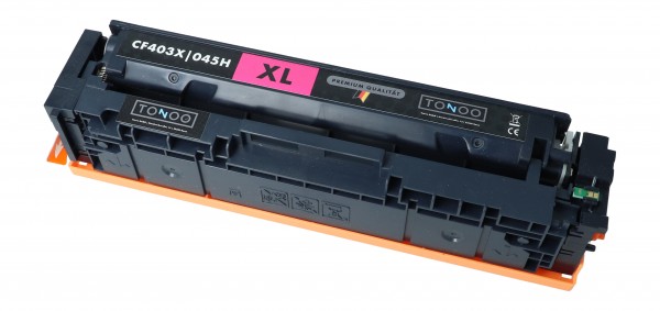 Tonoo® Toner ersetzt HP CF402X | 201X Gelb XL