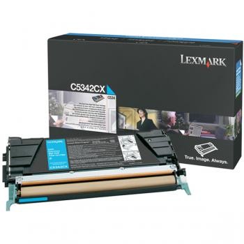 Original Lexmark C5342CX Toner Cyan