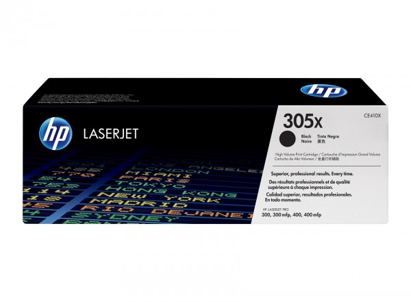 Original HP CE410X / 305X Toner Schwarz XL