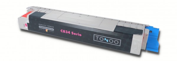 Tonoo® Toner ersetzt OKI C834 | C844 | C834nw | C834dnw | C844dnw | 46861306 Magenta XL
