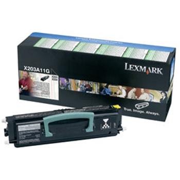 Original Lexmark X203A11G Toner Schwarz