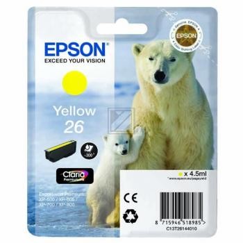 EPSON 26 / T2614 gelb Tintenpatrone
