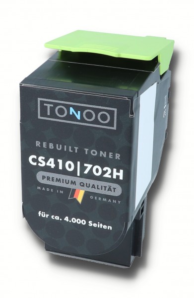 Tonoo® Toner ersetzt Lexmark 702HK | 70C2HK0 Schwarz XL